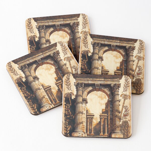 Item preview, Fallen Roman Empire Vintage Ilustration designed and sold by Desikhanna123.
