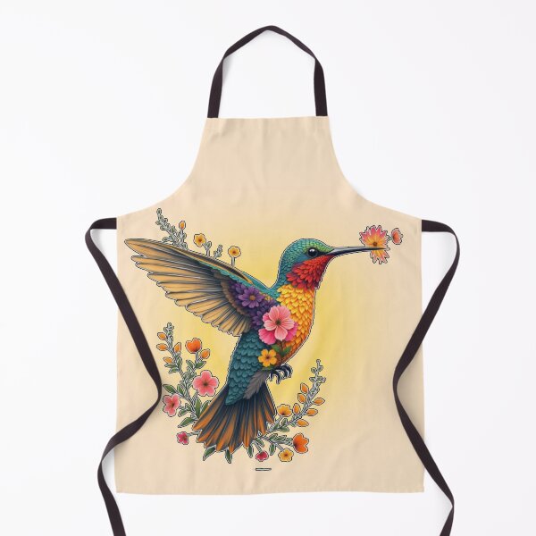 Item preview, Vibrant Hummingbird Floral - Luminous Backlit Nature Art designed and sold by PriyaMagic.