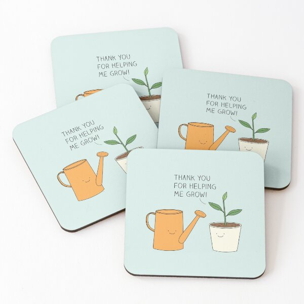 Item preview, Thank you for helping me grow! designed and sold by Milkyprint.