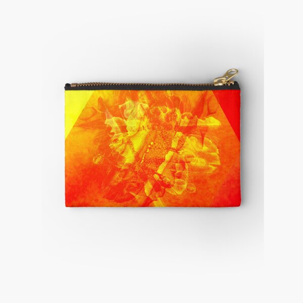 Item preview, Orange yellow triangle composition a0509 designed and sold by liquid-print.