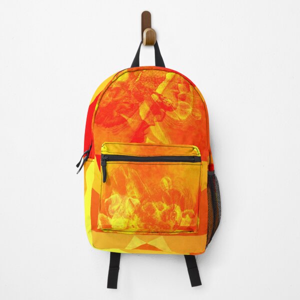Item preview, Orange yellow triangle composition a0509 designed and sold by liquid-print.