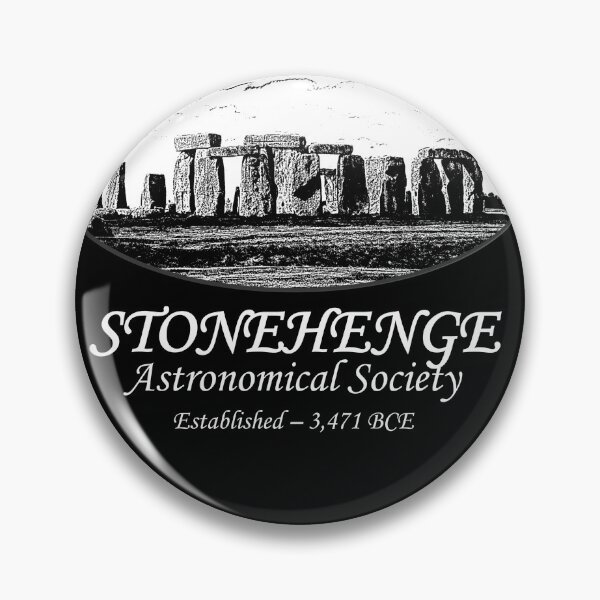 Item preview, Stonehenge astronomical society - light on dark designed and sold by HAACNZ.