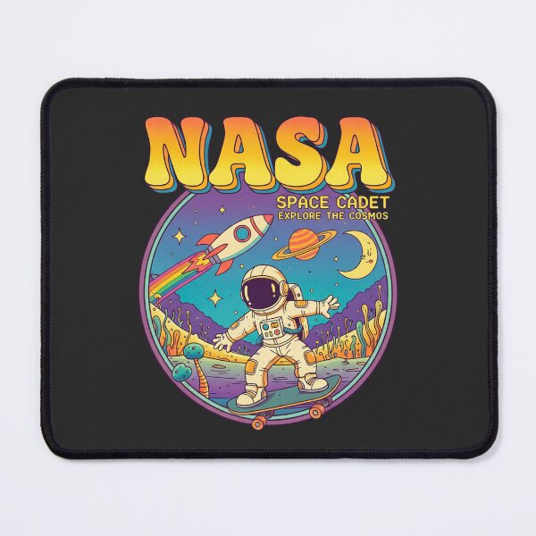 Item preview, Retro NASA Space Cadet: Skate the Cosmos designed and sold by LiteTH.