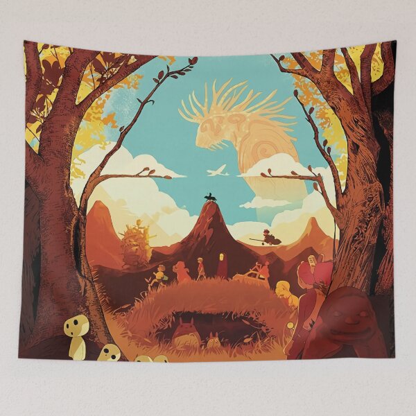 Item preview,  Cute kawaii art girl kiki's go -%[ghiblis]%- flying away forest designed and sold by Wenddys.
