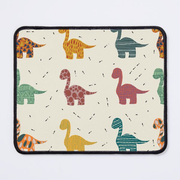 Item preview, Whimsical Brontosaur Dreams – Boho Dino Pattern designed and sold by Boho Vibes Studio.
