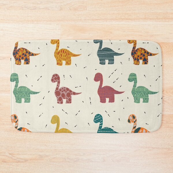 Item preview, Whimsical Brontosaur Dreams – Boho Dino Pattern designed and sold by  Boho Vibes Studio.