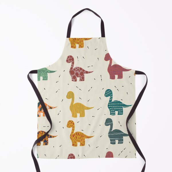 Item preview, Whimsical Brontosaur Dreams – Boho Dino Pattern designed and sold by  Boho Vibes Studio.