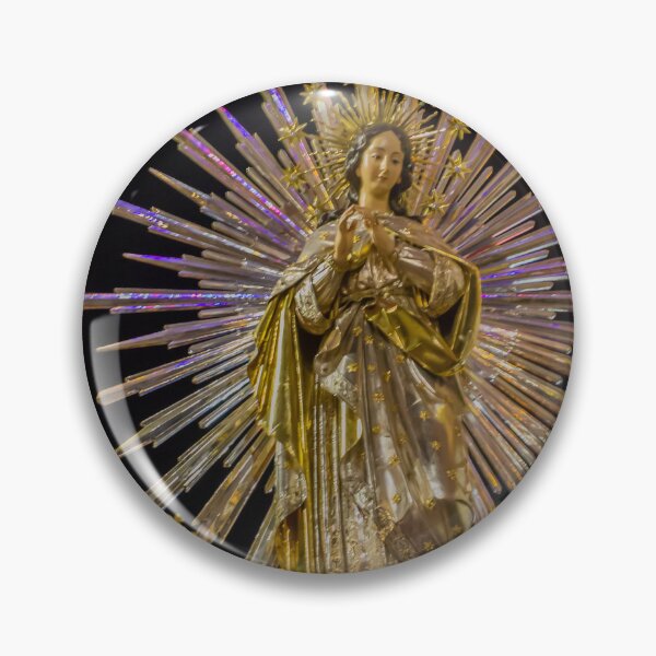 Item preview, Religious Night Procession With Illuminated Arch, Radiant Virgin Mary Statue, and Decorative Lights designed and sold by Nmallia.