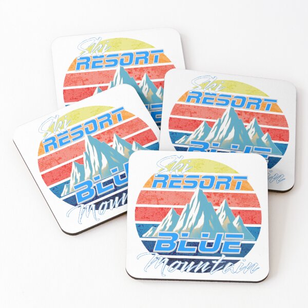 Item preview, Ski Resort Snowshoe / Ski Resort Blue Mountain  designed and sold by TheEndDesign.