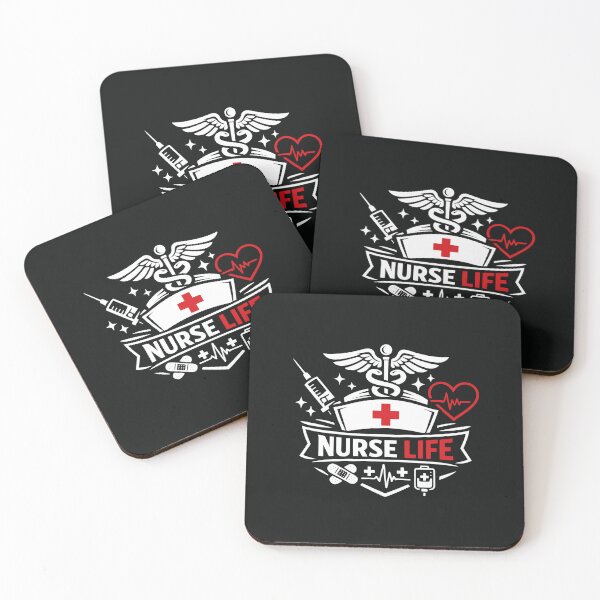 Item preview, Nurse Life - Nursing Healthcare Professional Badge designed and sold by SplashTastic.