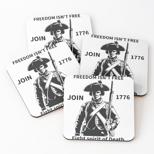Item preview, Vintage 1776 Freedom Isn't Free Patriot Art designed and sold by DevMemeLab.