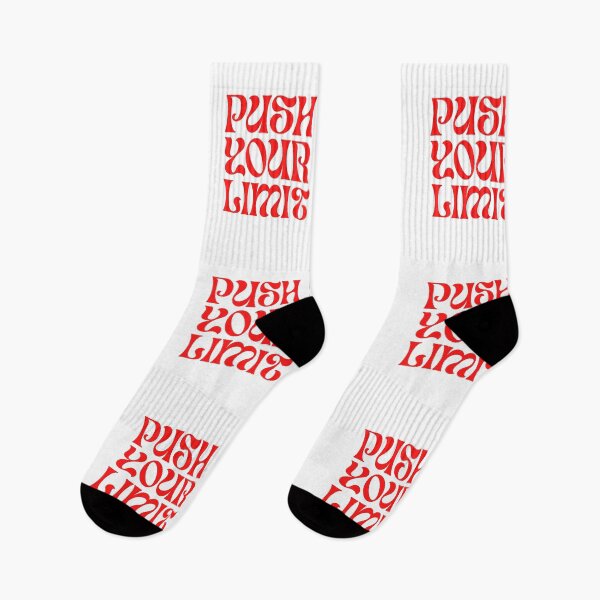 Item preview, Push Your Limit – Bold Retro Motivational Typography designed and sold by AZPrintz.