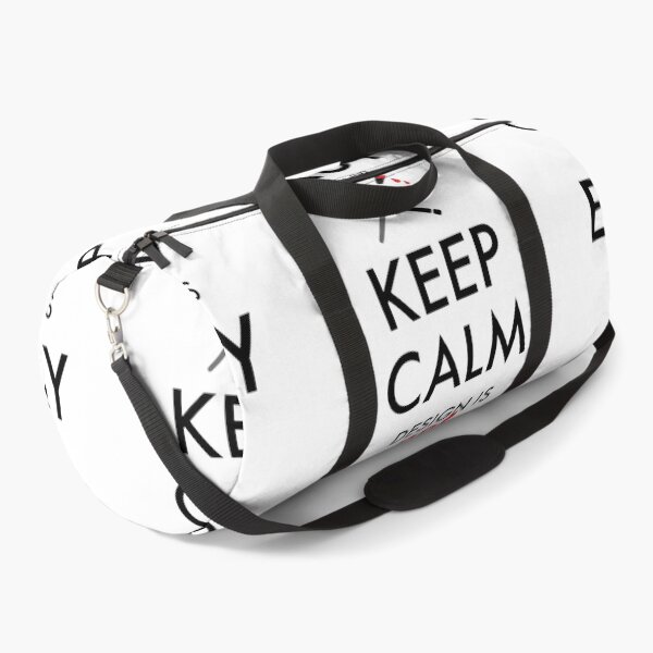 Item preview, Keep Calm Design Is Not Easy Quote designed and sold by StreetVibe-IND.