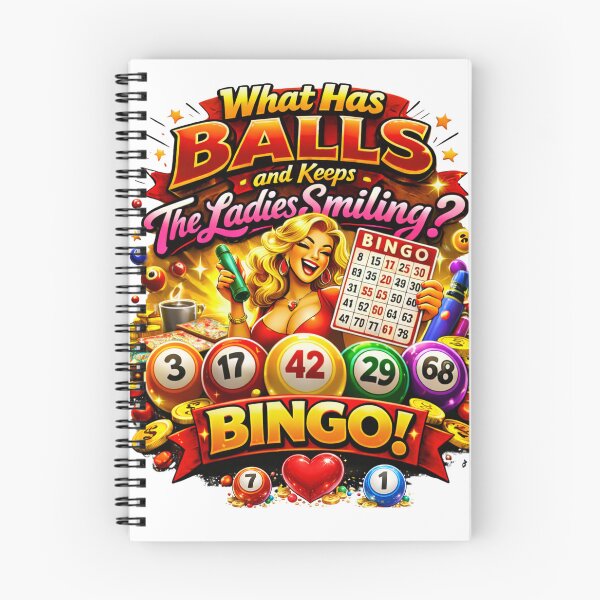 Item preview, What Has Balls And Keeps Ladies Smiling Bingo designed and sold by madebysiwa.