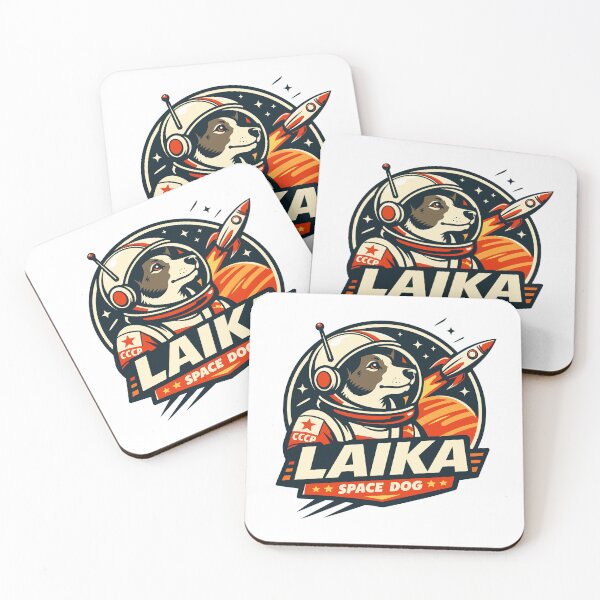 Item preview, Laika the Space Dog designed and sold by aipolohu.