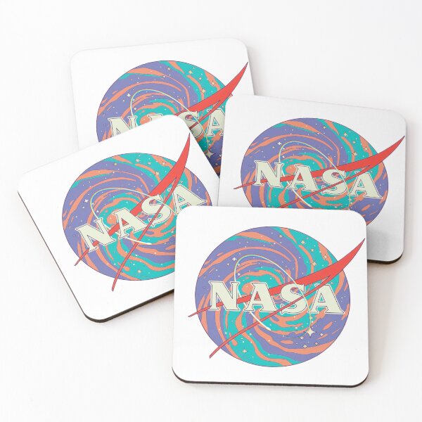 Item preview, Retro Psychedelic NASA Galaxy Logo — Cosmic Swirl Edition designed and sold by LiteTH.