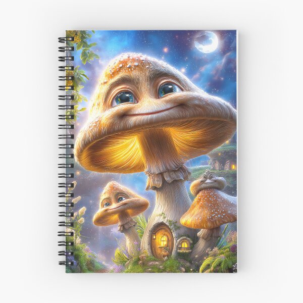 Item preview, Moonlit Mushroom Haven designed and sold by MyMagicalPlace.