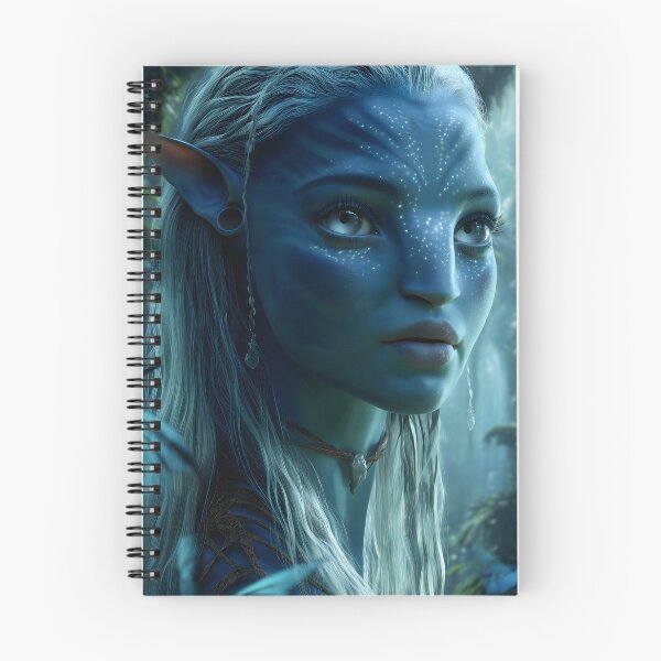 Item preview, Blue Jungle Princess Portrait // designed and sold by Art by Maria Milenova.
