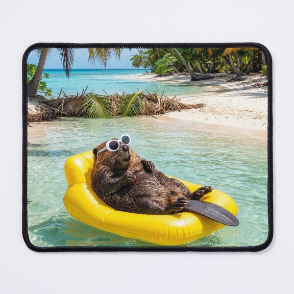 Item preview, Beaver on Vacation Makes His Own Lagoon designed and sold by Tridentulus.