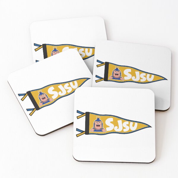 Item preview, SJSU Spartans Retro University Pennant Mascot designed and sold by mjmcb.
