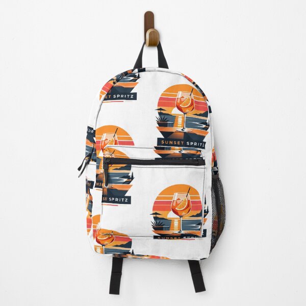 Item preview, Sunset Spritz – Stylish summer cocktail design in a retro sunset look designed and sold by FrenchieFever.