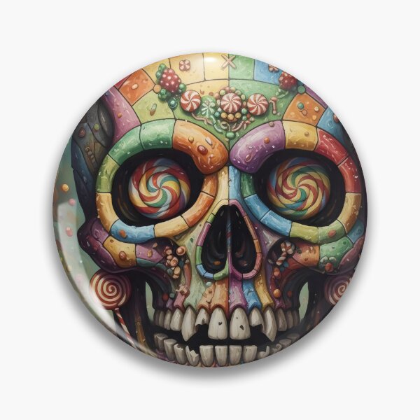 Item preview, Skull King Kandy - Vibrant Urban Streetwear Graphic designed and sold by Mini Pixel Perfect Co..
