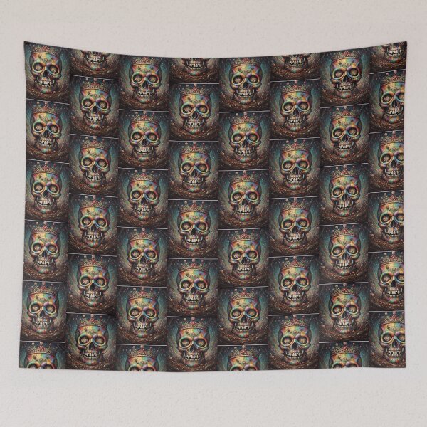 Item preview, Skull King Kandy - Vibrant Urban Streetwear Graphic designed and sold by Mini Pixel Perfect Co..