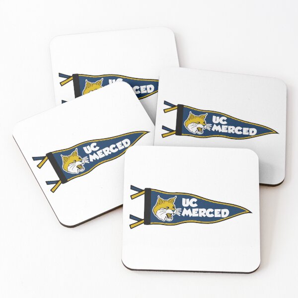 Item preview, UC Merced Bobcats Vintage Retro Mascot Pennant designed and sold by mjmcb.
