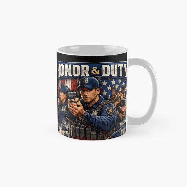 Item preview, Honor  & Duty designed and sold by Blue Line Hub.