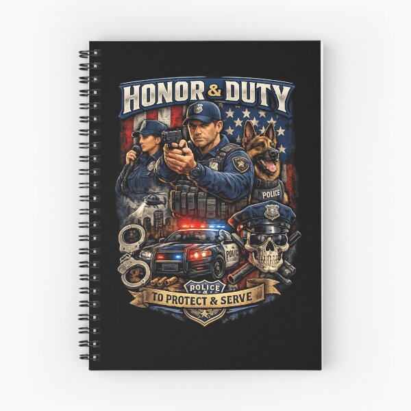 Item preview, Honor  & Duty designed and sold by Blue Line Hub.