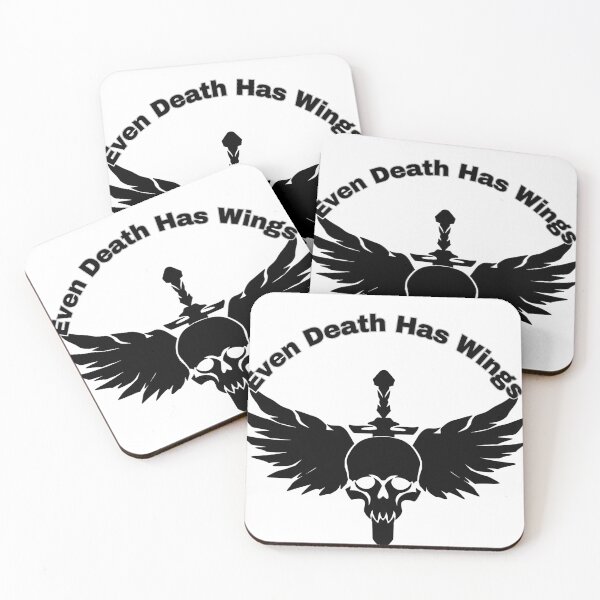 Item preview, Even Death Has Wings - Poetic Skelton Aesthetic designed and sold by Mini Pixel Perfect Co..