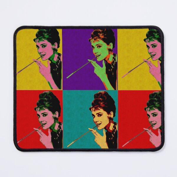 Item preview, Audrey Hepburn   Andy Warhol portrait designed and sold by Nora Gad.