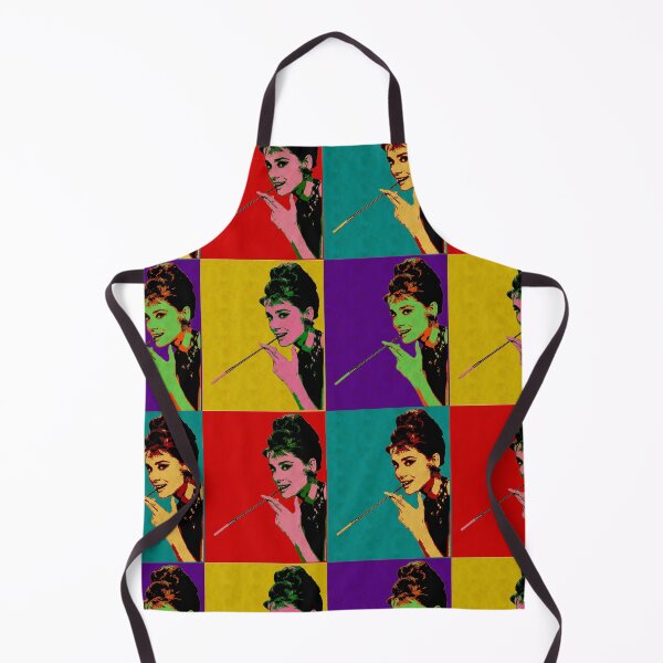 Item preview, Audrey Hepburn Andy Warhol portrait designed and sold by Nora Gad.