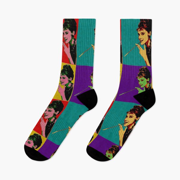 Item preview, Audrey Hepburn   Andy Warhol portrait designed and sold by Nora Gad.