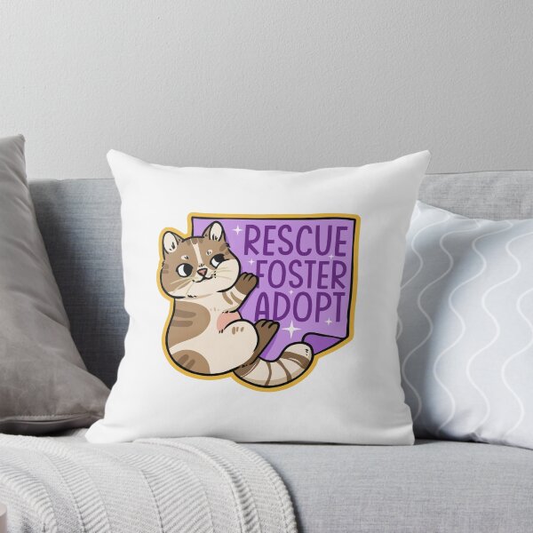 Item preview, Rescue Foster Adopt Cute Tabby Cat Advocacy Art designed and sold by mjmcb.