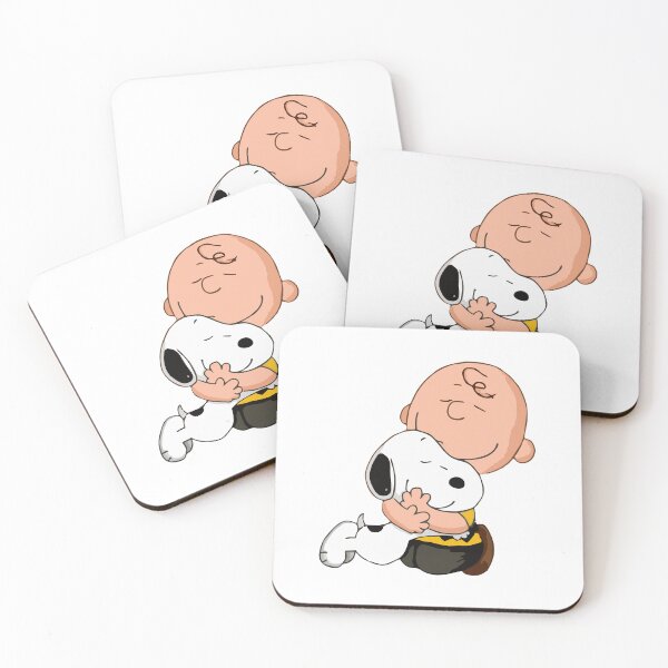 Item preview, Charlie Brown and Snoopy Best Friends Hug designed and sold by mjmcb.