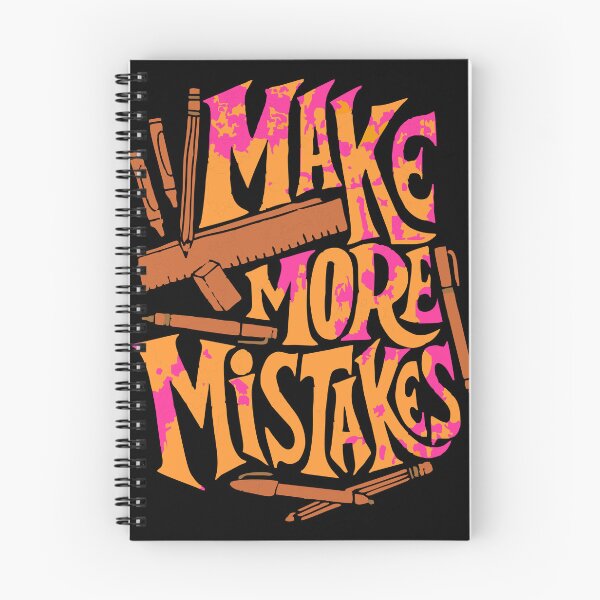 Item preview, MAKE MORE MISTAKE designed and sold by nabuleabubble.