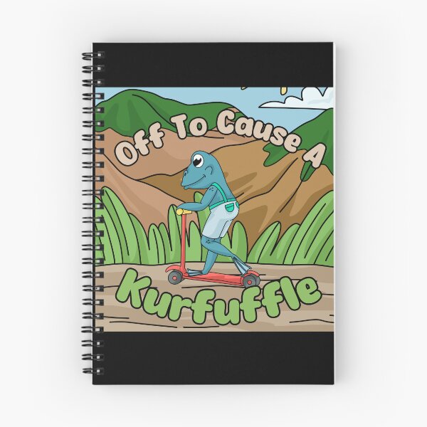 Item preview, Funny Frog Riding A Scooter Off To Cause A Kurfuffle By ColorMeMarley designed and sold by ColorMeMarley.