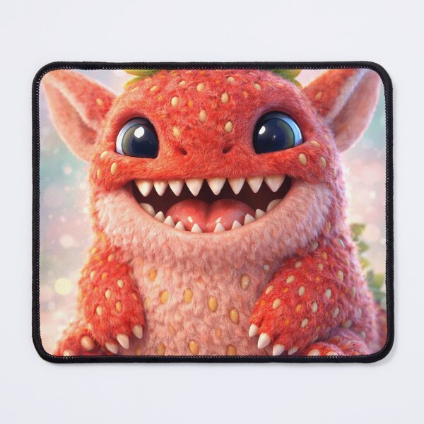 Item preview, Baby little strawberry monster designed and sold by LuluLeb.
