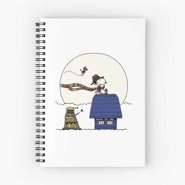 Item preview, Time Traveling Dog Doctor Who Snoopy Parody designed and sold by mjmcb.