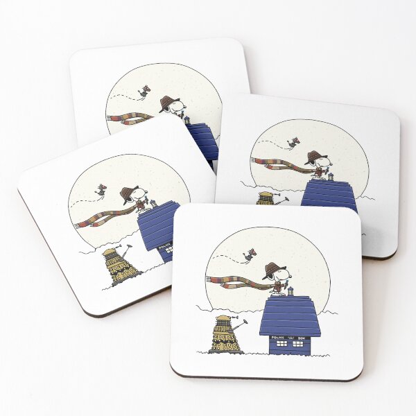 Item preview, Time Traveling Dog Doctor Who Snoopy Parody designed and sold by mjmcb.