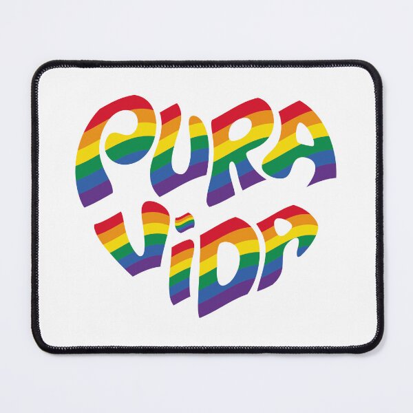 Item preview, Pure Life Rainbow Heart – Retro Groovy Style Text designed and sold by charlypicazo.