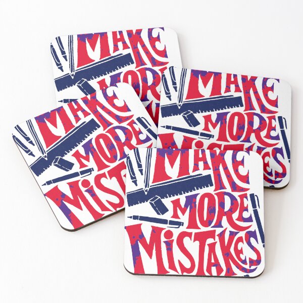 Item preview, MAKE MORE MISTAKE designed and sold by nabuleabubble.
