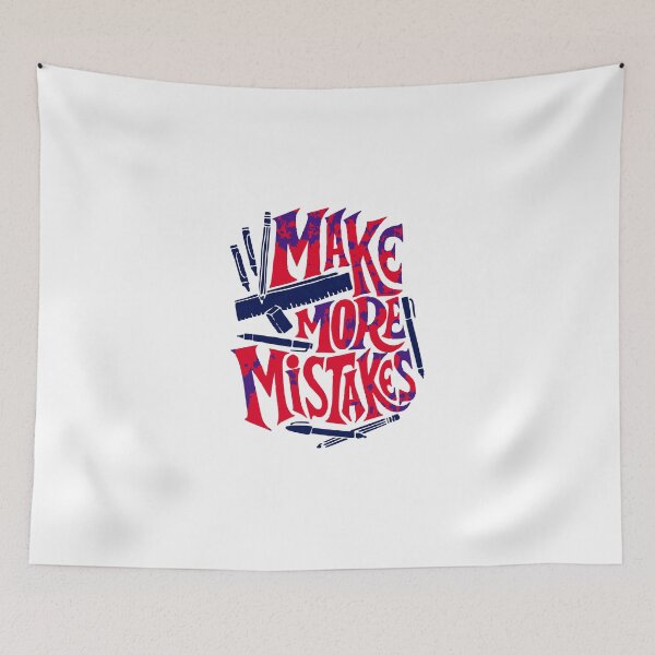Item preview, MAKE MORE MISTAKE designed and sold by nabuleabubble.