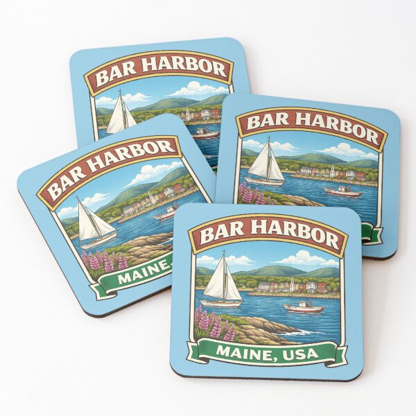 Item preview, Bar Harbor, Maine designed and sold by Myra365Art.