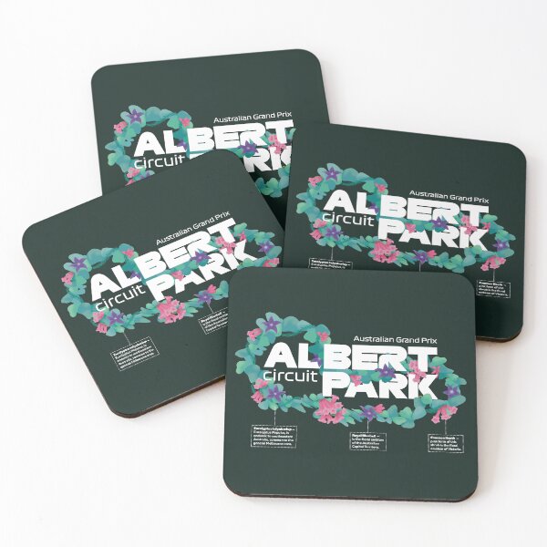 Item preview,  Albert Park Circuit (as flowers!) designed and sold by paint//impose.