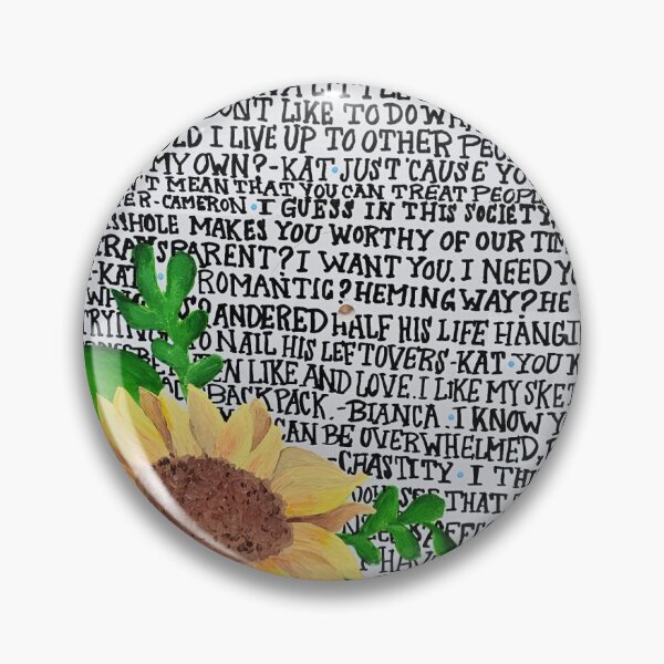 Item preview, 10 things i hate about you sunflower designed and sold by Kika-1701.