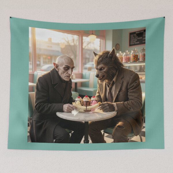 Item preview, Another Day at the Ice Cream Parlor designed and sold by Tridentulus.