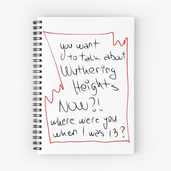 Item preview, The Bookworm's Wuthering Heights Poster designed and sold by TheCatWithEyelashes.