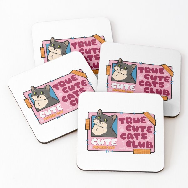 Item preview, True Cute Cats Club Member ID Card designed and sold by mjmcb.